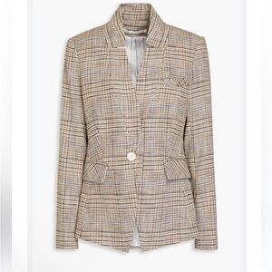 $698 Veronica Beard Orchid Plaid Dickey jacket blazer size 4